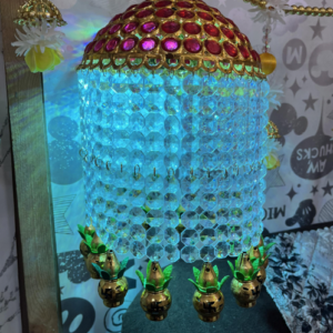 Jhumar with Crystals & Kalash (Dome Style)