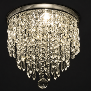 DIAMOND RAIN CRYSTAL CHANDALIER