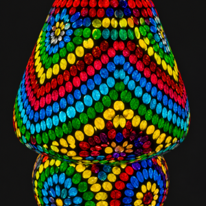 RAINBOW HUES MOSAIC LAMP