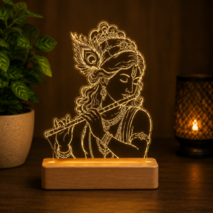 Krishna Ji Acrylic LED Decor Light