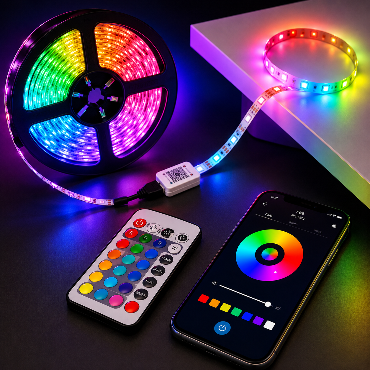 REMOTE CONTROL STRIP LIGHT