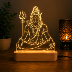 Shiv Ji Acrylic LED Decor Light