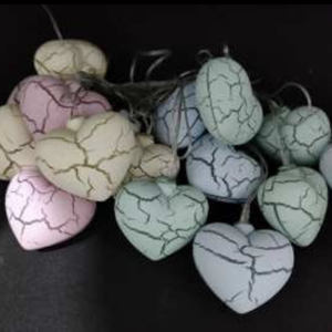 Crackle Heart Light