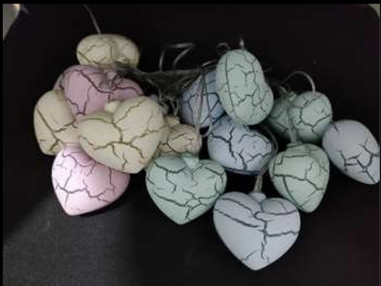 Crackle Heart Light