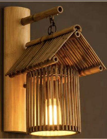 Bamboo Wall Lamp