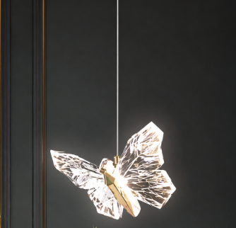 Hanging Butterfly Crystal Light - Image 2