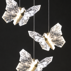 Hanging Butterfly Crystal Light